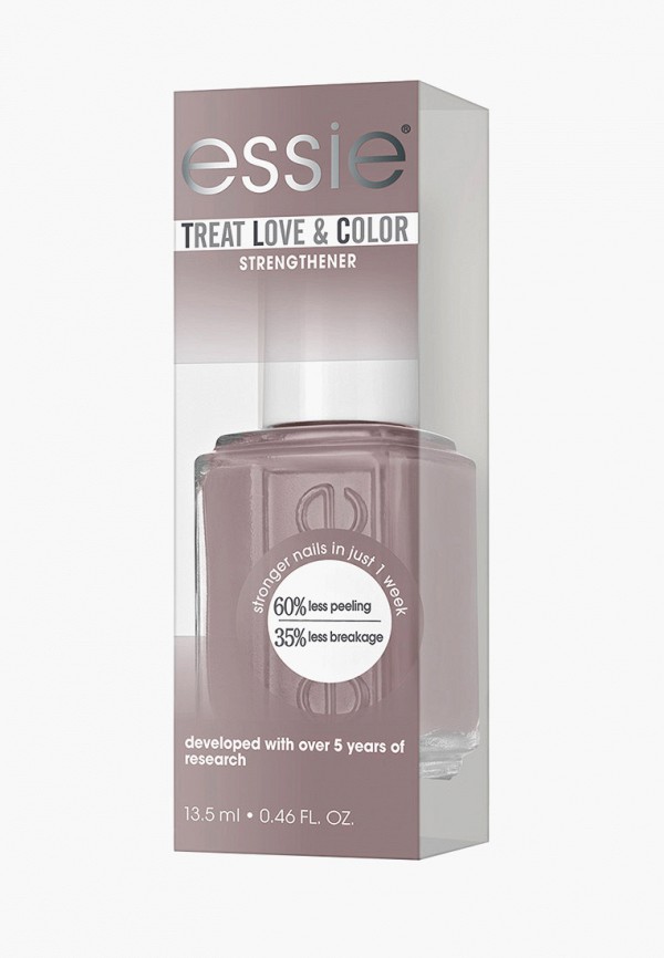 

Лак для ногтей Essie, Бежевый, "Treat&Love", ухаживающий и укрепляющий, оттенок 90, On the mauve, коричневый, 13.5 мл