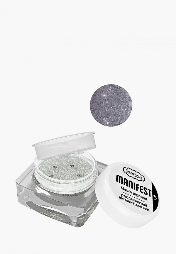 

Тени для век Estrade, Серый, Рассыпчатые Manifest 05 неон