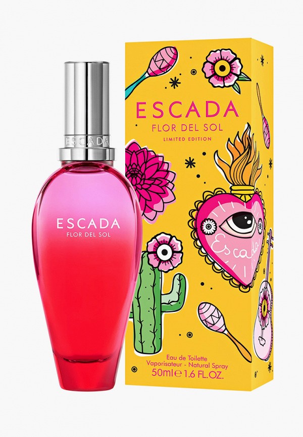 

Туалетная вода Escada, Прозрачный, Flor Del Sol, 50 мл