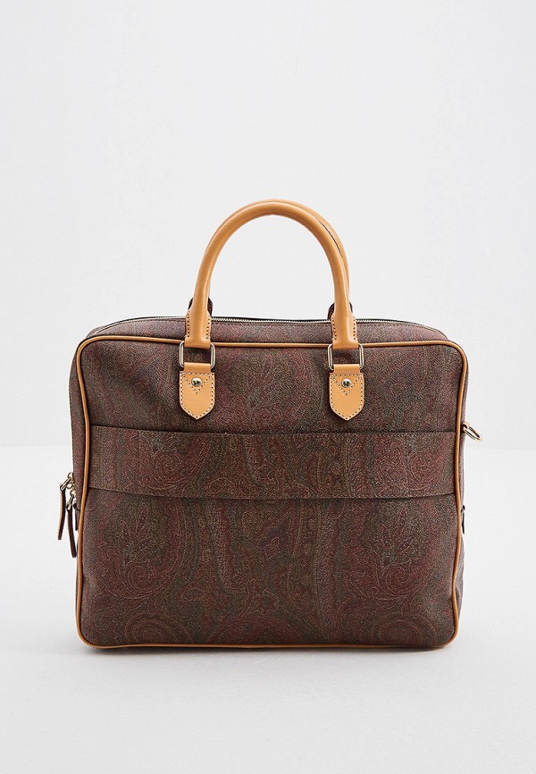 

Сумка Etro, Коричневый, с брелоком