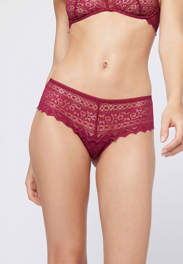 

Трусы Etam, Бордовый, RUNWAY - TANGA