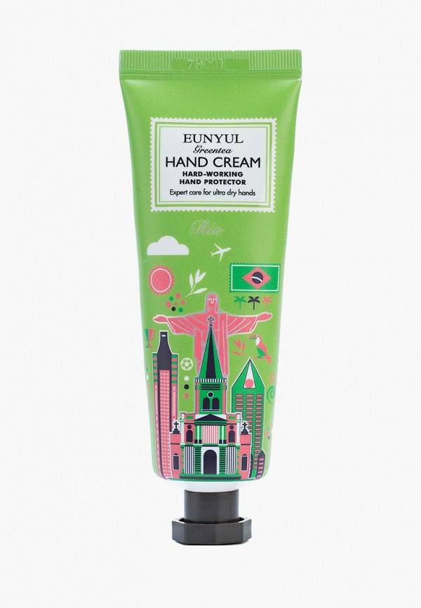 

Крем для рук Eunyul, Белый, с экстрактом зеленого чая (Рио), 50 г