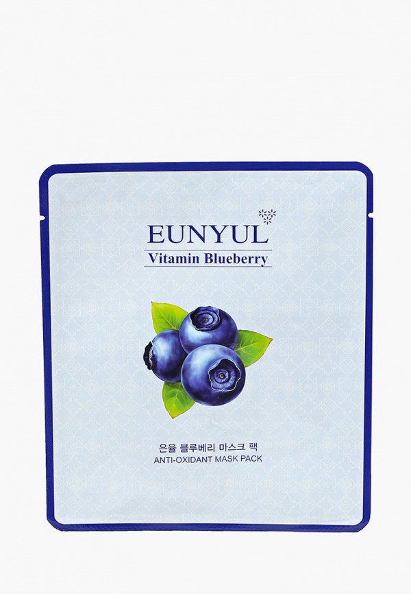 

Маска для лица Eunyul, Прозрачный, с экстрактом черники, 30 мл