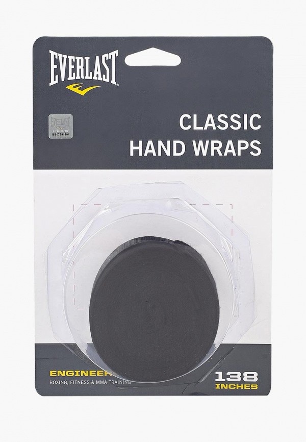 

Бинт боксерский Everlast, Черный, 3.5м