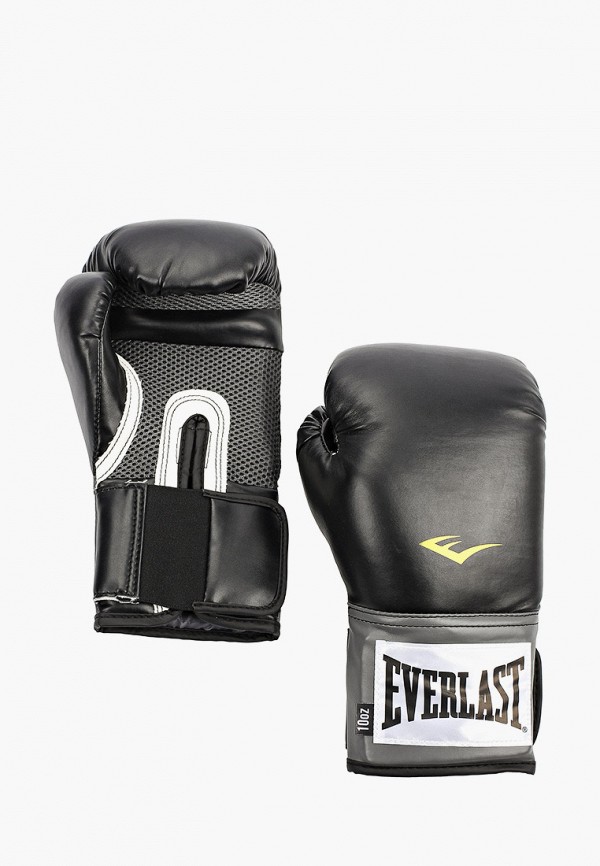Перчатки боксерские Everlast черный 23U EV001DUEAO09