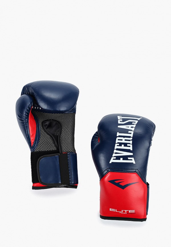 

Перчатки боксерские Everlast, Синий, Pro Style Elite