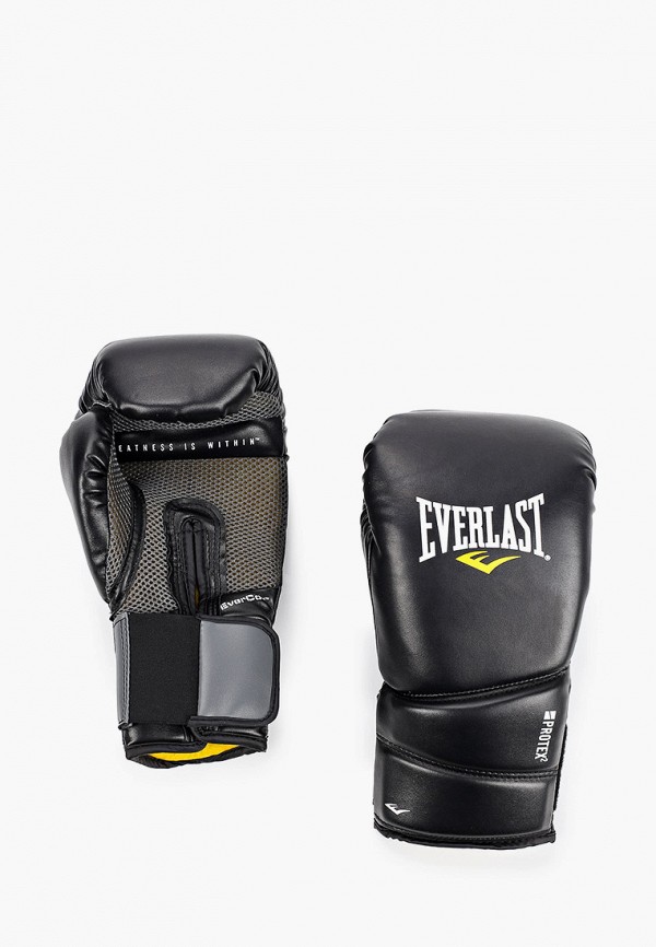 

Перчатки боксерские Everlast, Черный, Protex2 L/XL