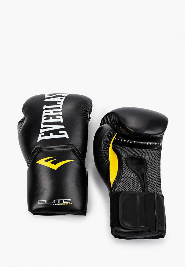 

Перчатки боксерские Everlast, Черный, Elite ProStyle