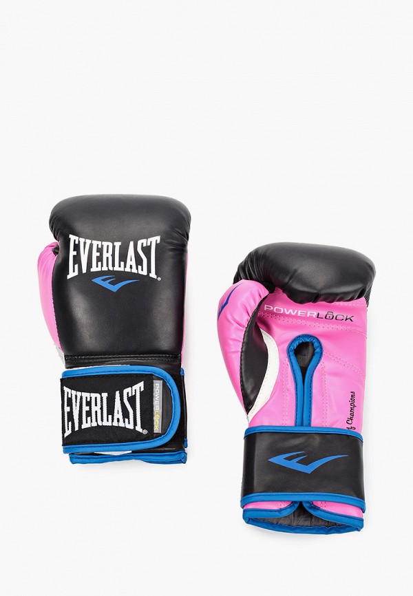 Перчатки боксерские Everlast черного цвета