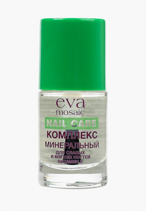 

Средство для укрепления ногтей Eva Mosaic, Белый, минеральное для слабых и мягких с витамином Е, 10 мл