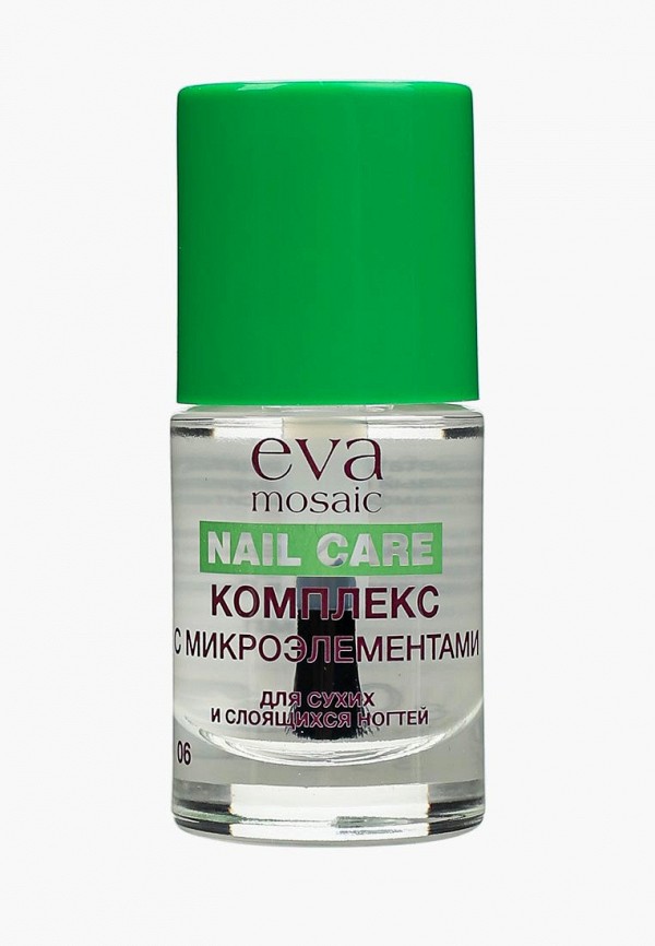 

Средство для укрепления ногтей Eva Mosaic, с микроэлементами для сухих и слоящихся, 10 мл