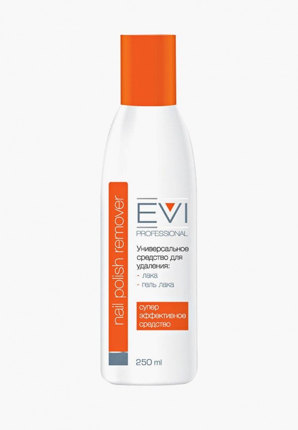

Средство для снятия гель-лака EVI Professional, Прозрачный, и лака 250 мл.