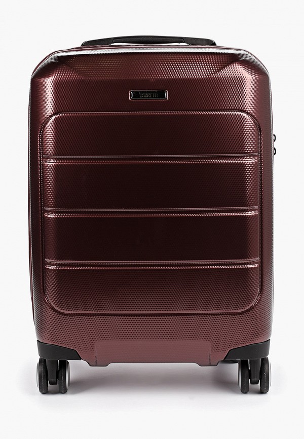 

Чемодан Fabretti, Cabin size, Бордовый