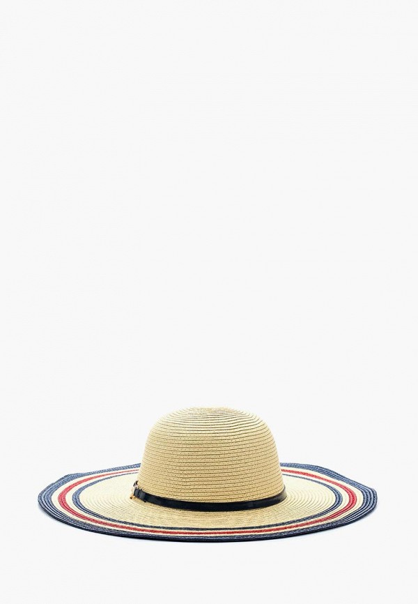Шляпа Fabretti GL33-1/8 beige/blue/red