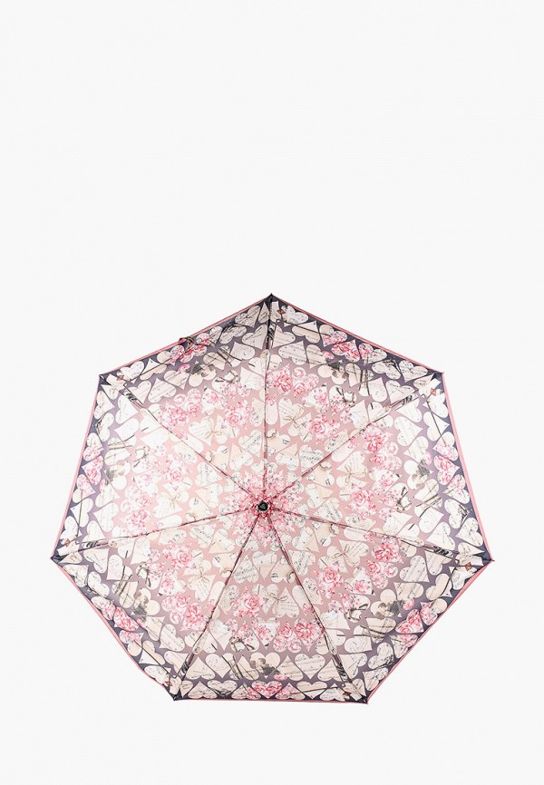 Зонт складной Fabretti розовый P-19113-4 FA003DWFZHB2