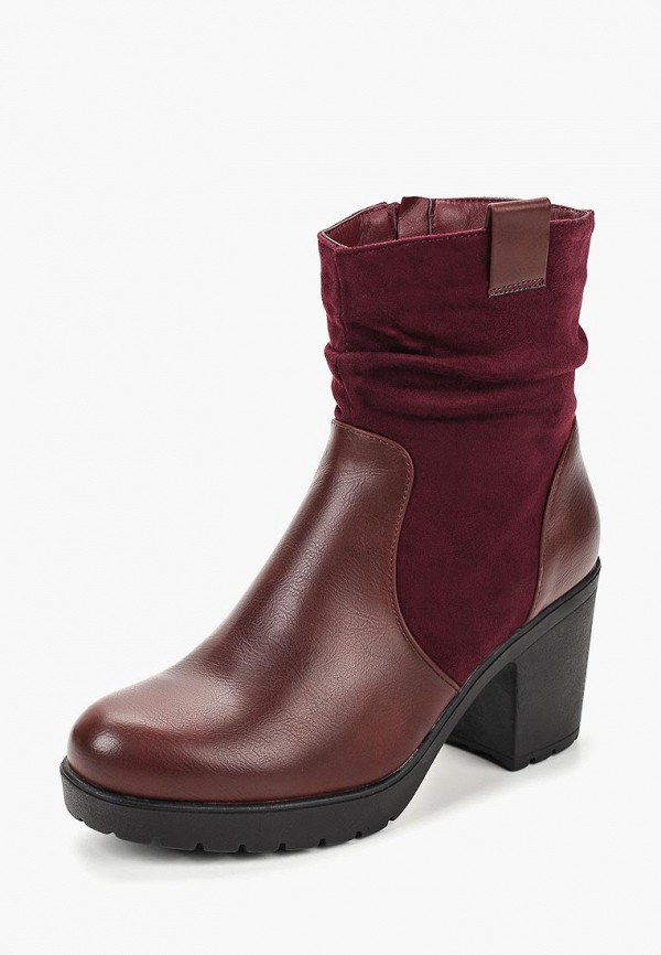 

Полусапоги Fashion & Bella, Fashion & Bella FA034AWCYWM7, Бордовый