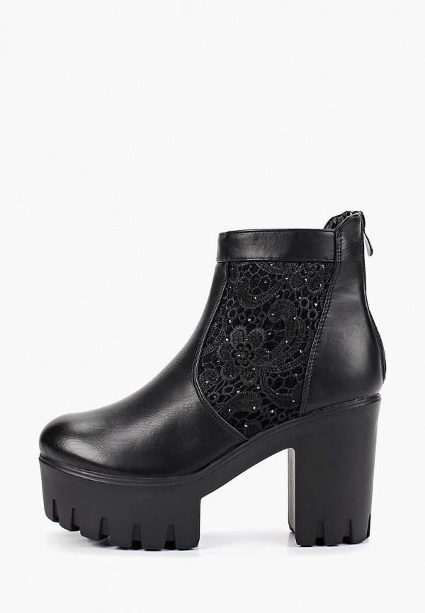 

Ботильоны Fashion & Bella, Fashion & Bella FA034AWCZDC8, Черный