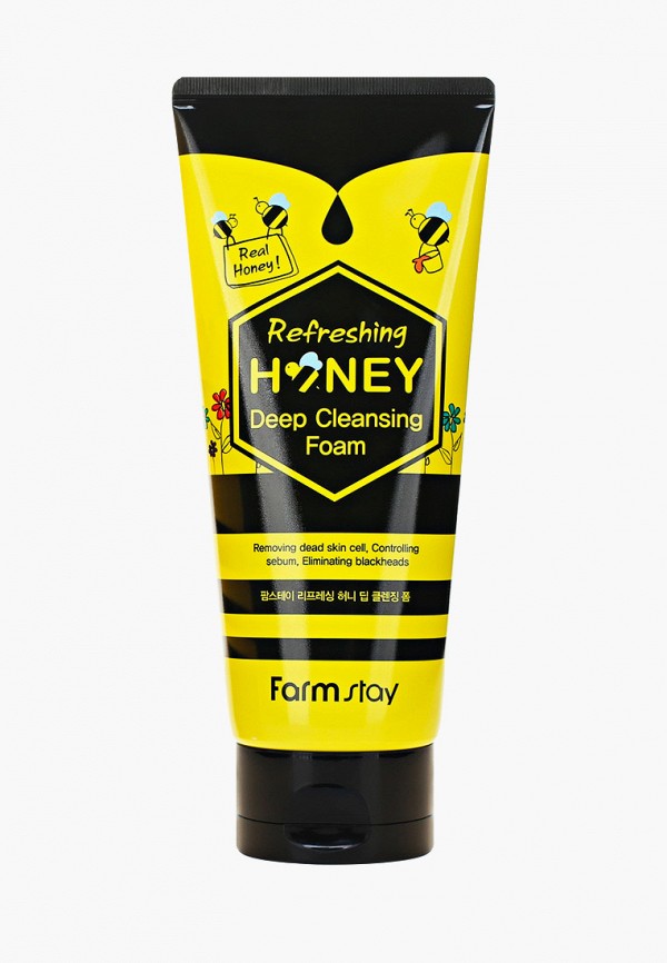 

Пенка для умывания Farm Stay, Белый, с экстрактом меда, 180 мл