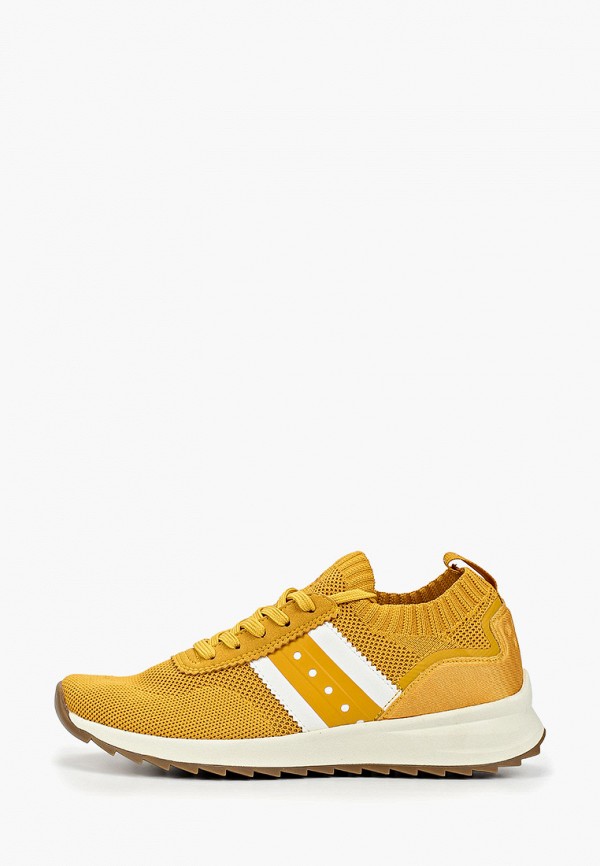 

Кроссовки Tamaris Fashletics, Желтый, со сменной стелькой