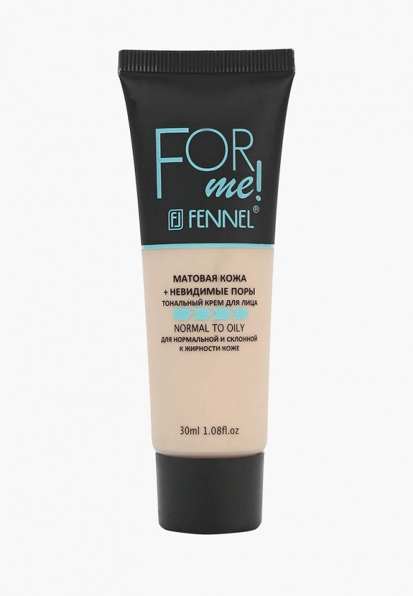 

Тональный крем Fennel, Бежевый, матовый "For Me", тон айвори беж. 30 мл