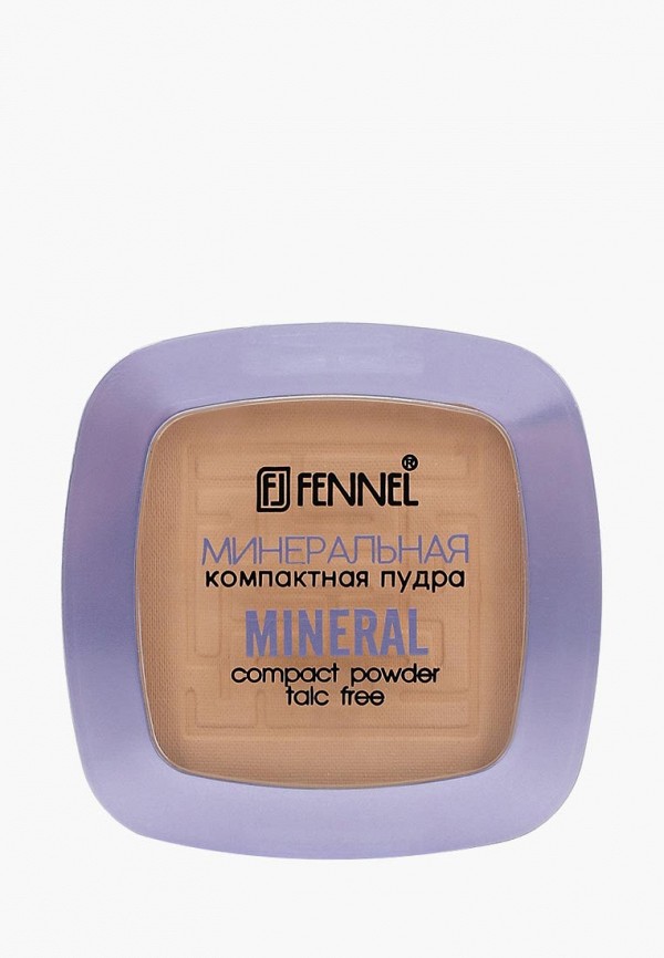 

Пудра Fennel, Бежевый, Минеральная компактная, тон персик 8 г