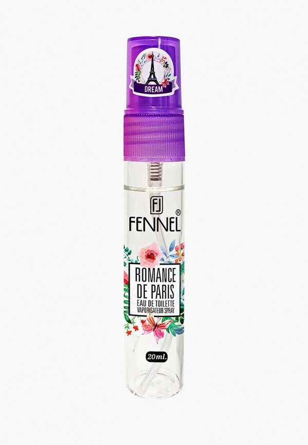 

Туалетная вода Fennel, Прозрачный, "Romance De Paris" DREAM 20 мл