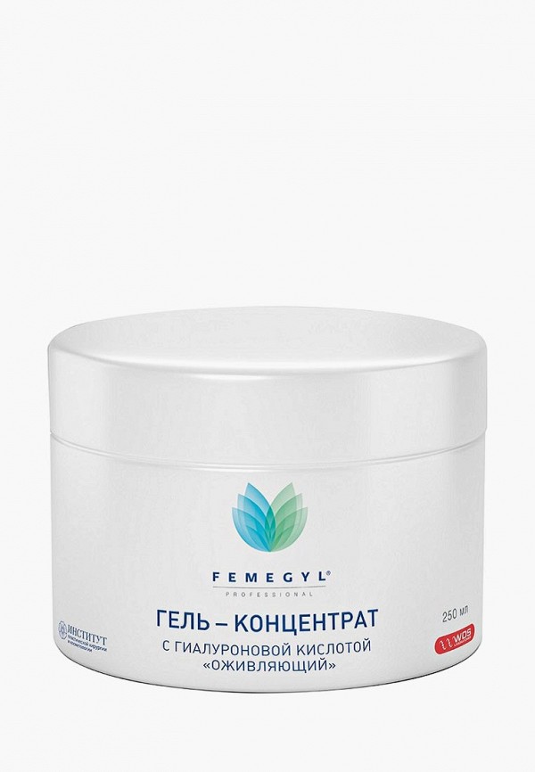 

Гель для лица Femegyl, Прозрачный, с гиалуроновой кислотой "Оживляющий", 250мл