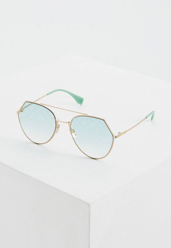 

Очки солнцезащитные Fendi, FF 0194/S 6HO, Золотой