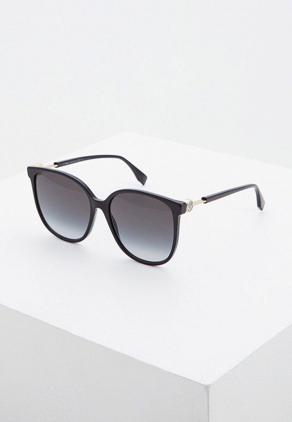 

Очки солнцезащитные Fendi, Черный, FF 0374/S 807