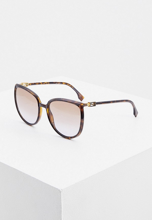 

Очки солнцезащитные Fendi, Коричневый, FF 0432/G/S 086