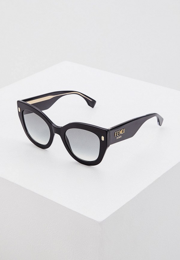 

Очки солнцезащитные Fendi, Черный, FF 0435/S 807
