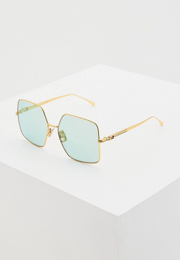 

Очки солнцезащитные Fendi, Золотой, FF 0439/S 001 GREEN
