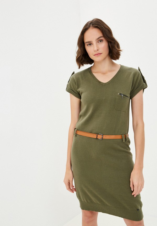 

Платье Finn Flare, Хаки, Finn Flare FI001EWKBMA9