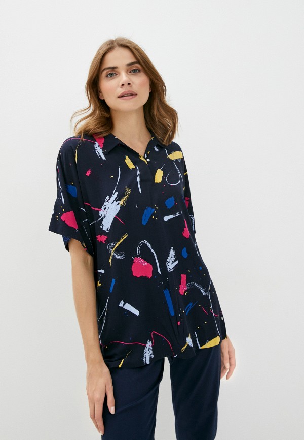 

Блуза Finn Flare, Синий, Finn Flare FI001EWKBMK5