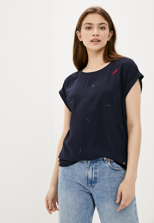 

Блуза Finn Flare, Синий, Finn Flare FI001EWKBNB7