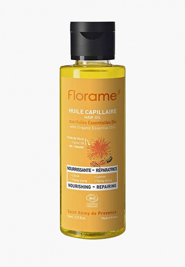 

Масло для волос Florame, Прозрачный, 110 мл