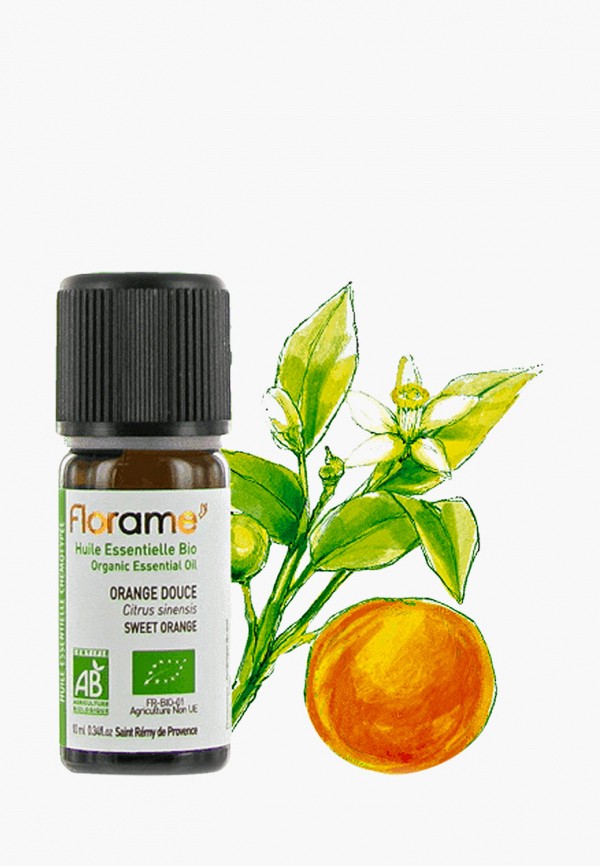 

Масло для тела Florame, эфирное "Апельсин сладкий, Прозрачный