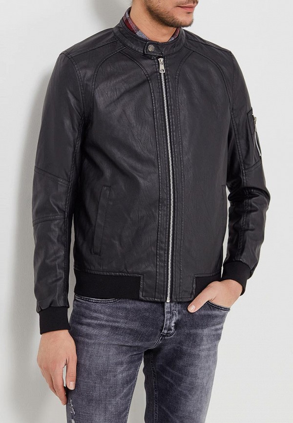 

Куртка кожаная Forex, Черный