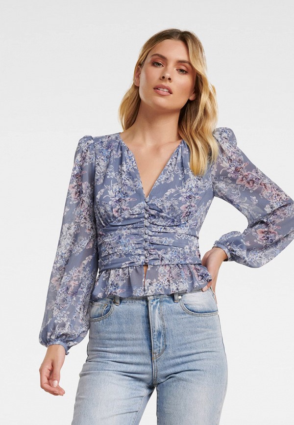 

Блуза Forever New, Синий, Forever New FO034EWILHR5
