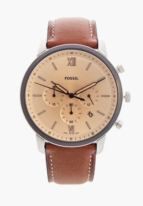 

Часы Fossil, Коричневый, FS5627
