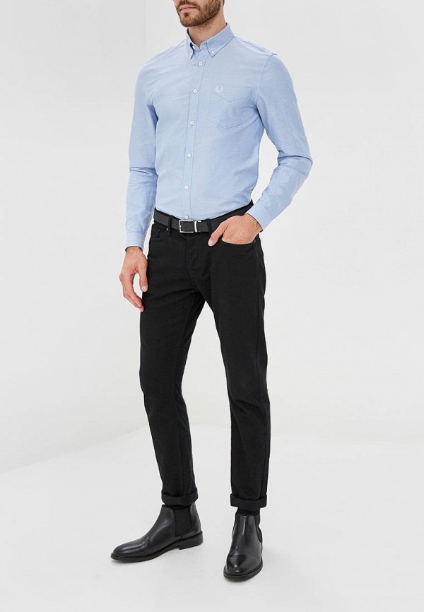 

Рубашка Fred Perry; Fred Perry FR006EMCKQQ1, Голубой