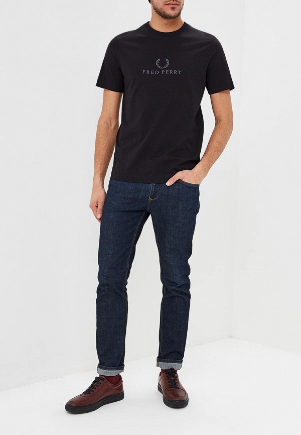 

Футболка Fred Perry; Fred Perry FR006EMDRRP2, Черный