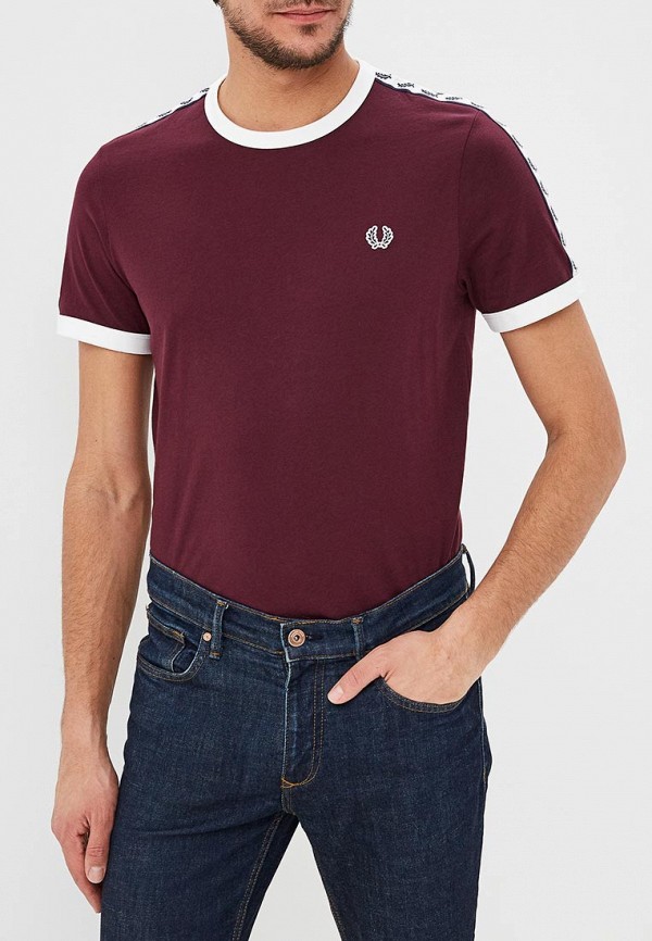 

Футболка Fred Perry, Бордовый
