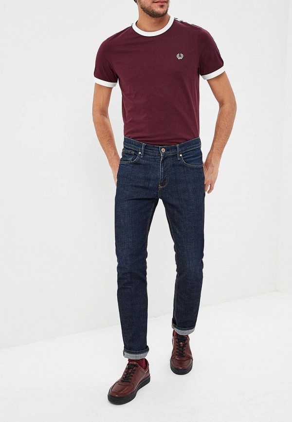 

Футболка Fred Perry; Fred Perry FR006EMDRRP7, Бордовый