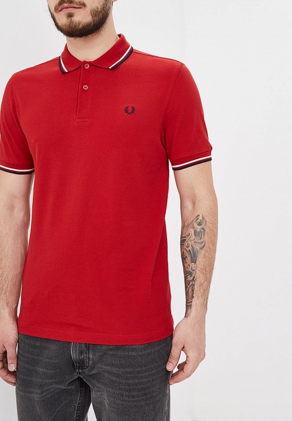 

Поло Fred Perry, Красный