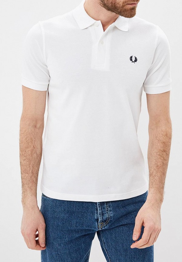 Поло Fred Perry белого цвета