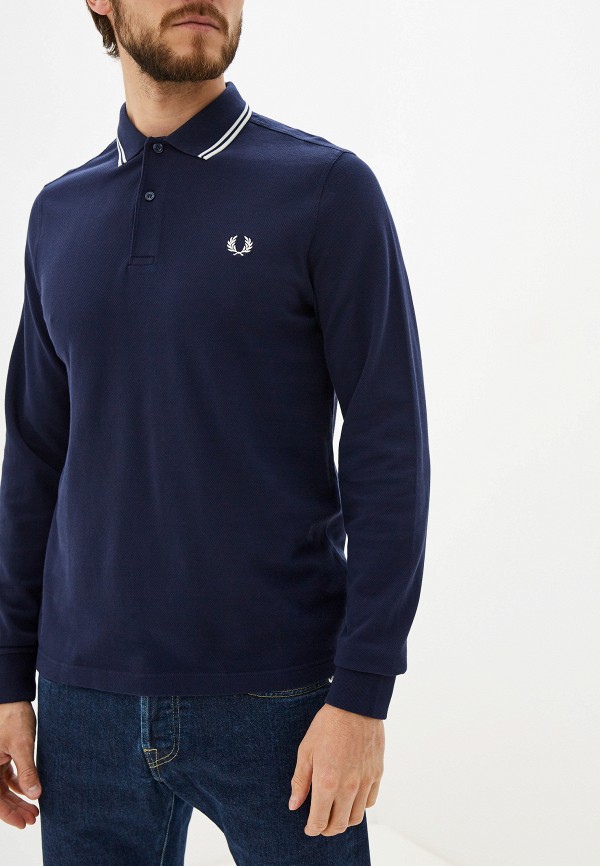 

Поло Fred Perry, Синий, Fred Perry FR006EMGLXG8