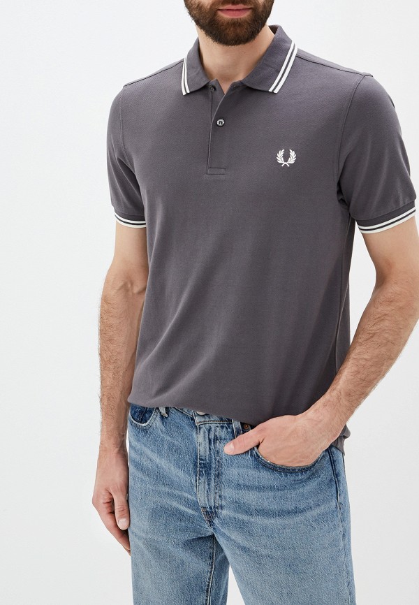

Поло Fred Perry, Серый