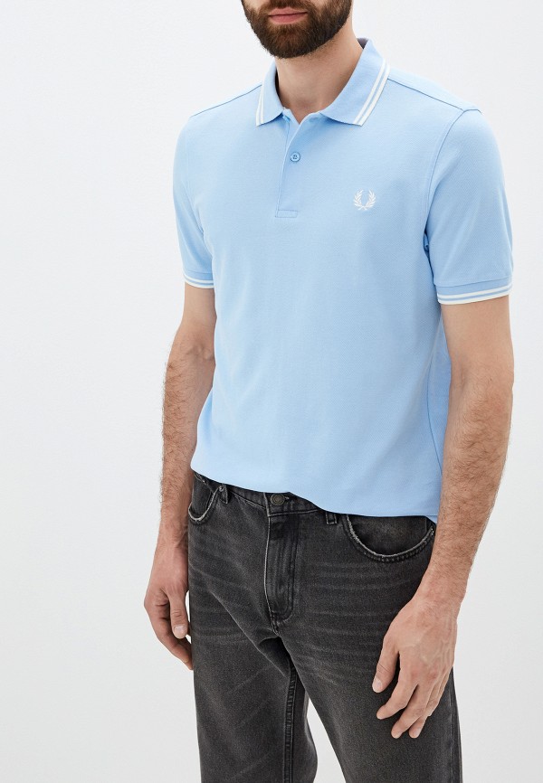 

Поло Fred Perry, Голубой