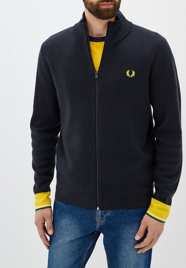 

Кардиган Fred Perry, Серый